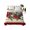 Red, variant on Twin Flat Sheet Only Xmas Poinsettia Fir Leaves on Red Soft Microfiber Cooling Bedding Sheets Christmas Pine Cones Berry Flat Bed Sheet