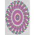 thumbnail image 1 of Ahgly Company Indoor Rectangle Patterned Platinum Silver Gray Novelty Area Rugs, 2' x 4', 1 of 6