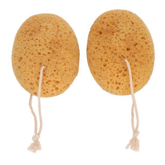 Esponja exfoliante, esponja de ducha textura Áspera del cuerpo del cuerpo para el hogar para la piel sensible