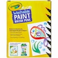 thumbnail image 4 of Crayola® No-Drip Paint Brush Pens, Assorted Colors, Pack of 40, 4 of 5