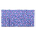 thumbnail image 5 of Bimba Purple Tribal Feather Pure Silk Printed Scarf Dupatta Head Neck Wrap Bandanas For Women 40 x 80 Inches, 5 of 6