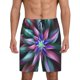 thumbnail image 1 of Balery Colored Abstract Pantalones cortos de pijama de punto de algodón para hombre con cinturilla y bolsillos-X-Large, 1 of 6