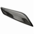 thumbnail image 2 of Black Carbon Fiber Headlight Eyelids Covers For 2003-2008 350z Fairlady Z Z33 (pack Of 2), 2 of 5
