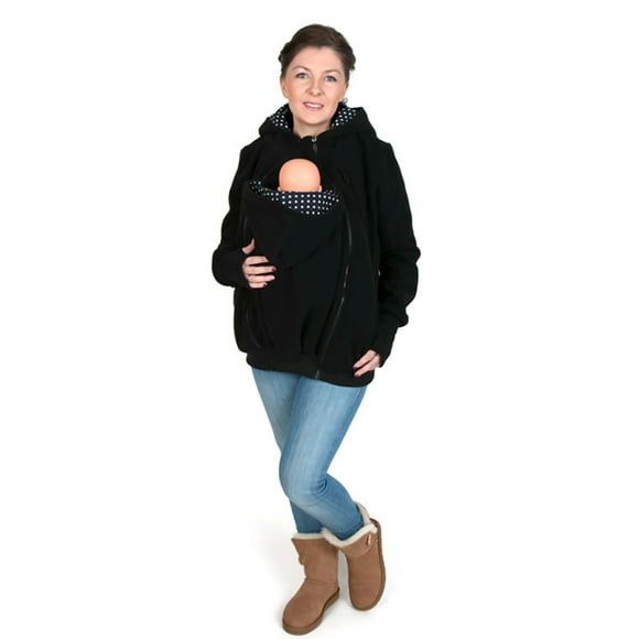 Baby Carrying Hoodie Kangaroo Hoodie Coat Jacket for Mom and Baby Wearing Hoodie Size Maternity Sweatshirts