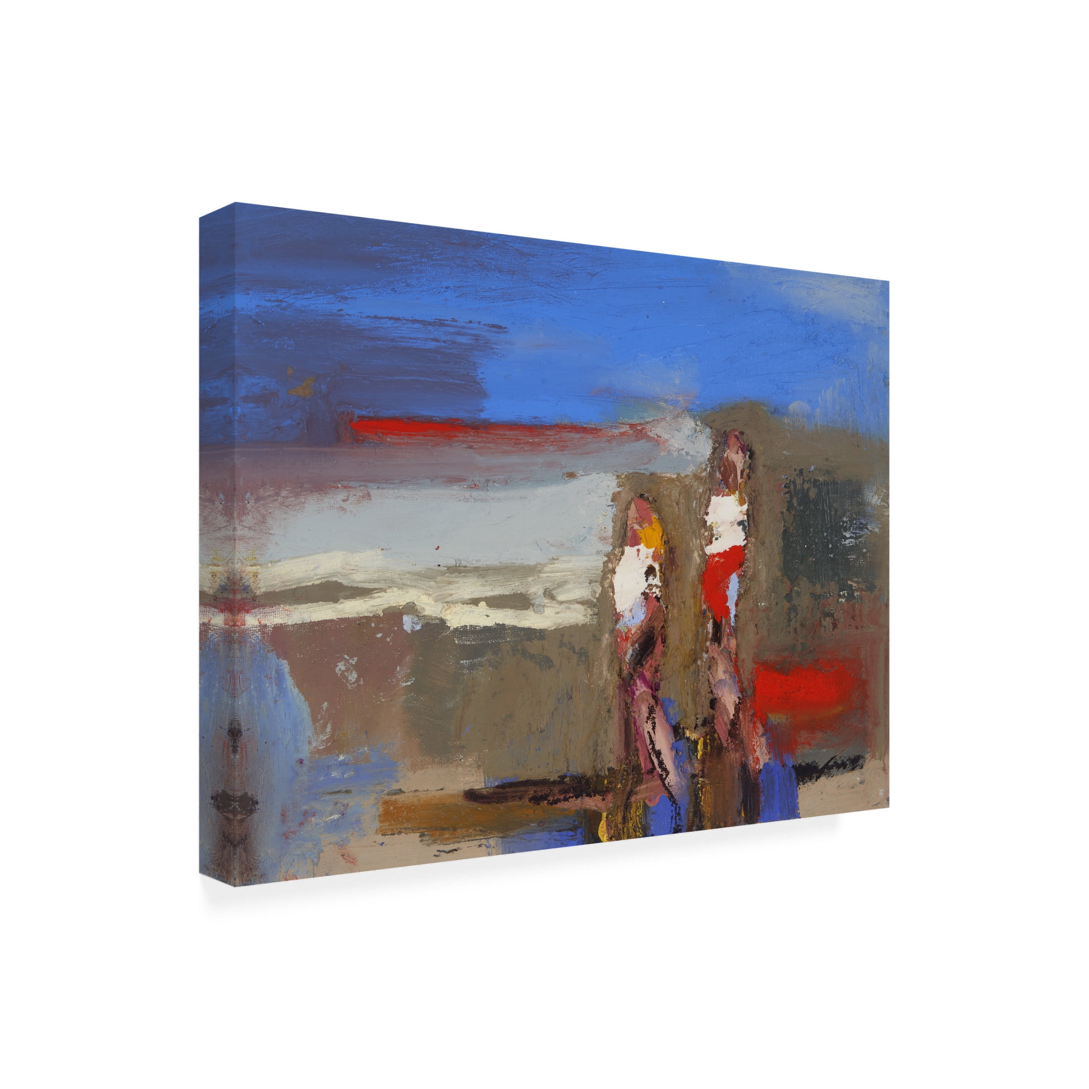 Canvas Wall Art - Erin McGee Ferrell 'Shell Gathers IV' Wall Art for Living Room, Bedroom, or Office Décor by Trademark Fine Art - 24 x 18 Inches