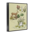 thumbnail image 2 of Stupell Industries Rustic Lodge Peaceful Spring Animals Black Framed Giclee Art, 11 x 14, by Grace Popp, 2 of 8