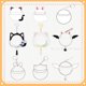 thumbnail image 2 of Estuche transparente para insignias de Ita Bag de 58 mm, protector de insignias de PVC para decoración de insignias, accesorios para ItaBag H333, 2 of 5