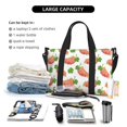 thumbnail image 4 of Travel Duffle Bag Funny Grape Pink Travel Tote Bags Carry on Luggage Waterproof Weekender Bags with Top Handle Adjustable Shoulde Strap for Travel Gym, 4 of 5