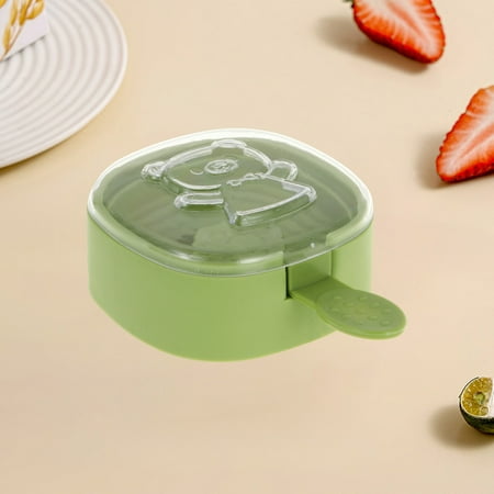 

Summer DIY Ice Lolly Molds – Reusable Plastic Ice Cream Molds 2.95x2.95x1.37in White Green Yellow – Easy to Use & Clean Perfect for Homemade Popsicles Family Fun Picnics and Parties