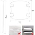thumbnail image 3 of 8Pcs Car Door Handle Sticker Protector Accessories Anti-scratch Waterproof Strip Transparent Door Bowl Paint Protective Film, 3 of 5