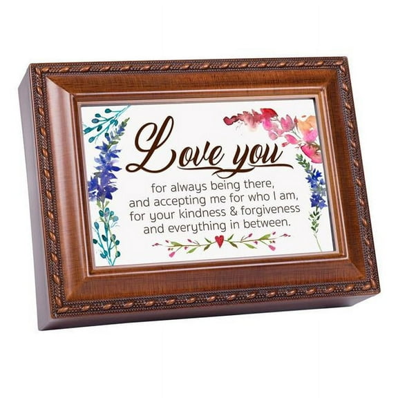 Cottage Garden MB2284 6 x 4 in. Love You for Always Being There Music Box