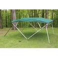 thumbnail image 3 of GREEN SQUARE TUBE FRAME VORTEX 4 BOW PONTOON/DECK BOAT BIMINI TOP 12' LONG, 97-103, 3 of 9