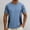 Blue, variant on Men's Ultra-Soft Viscose Bamboo Cotton Cooling T-Shirt, Crew Neck Short Sleeve Casual Lounge Dressy Undershirt Tee Big and Tall Size M-5XL White