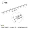 thumbnail image 2 of Uxcell 12mm Diameter 400mm Length Carbon Steel Rod Hard Shaft Solid Round Rod 2pack, 2 of 5