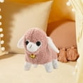 thumbnail image 2 of Interactive Walking Lamb Toy with Realistic Sounds and Moving Tail for Childrens Companion, 2 of 3