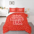 thumbnail image 1 of Erosebridal Red Leopard Print Bedding King Comforter Set,Animal Print Bedding Sets King with Comforter,Princess Room Decorative,Reversible,Lightweight,3-Piece, 1 of 8