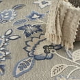 thumbnail image 6 of Nourison Aloha Indoor/Outdoor Blue/Grey 9' x 12' Area Rug, (9x12), 6 of 9