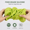 thumbnail image 4 of Reusable Bpa Free Silicone Popsicle Molds With 50 Wooden Sticks (green), 4 of 5