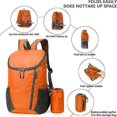 thumbnail image 5 of Lightweight foldable backpack, small hiking backpack, waterproof packable backpack for men, women and kids, durable backpack for outdoor sports travel, 5 of 5