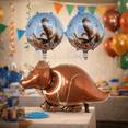 thumbnail image 2 of Stegosaurus Dinosaur Large Balloon - Jurassic Party Decorations, 2 of 3