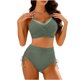 thumbnail image 5 of Tankini de moda para mujer, bikini de dos piezas, traje de baño deportivo ajustado de dos piezas, traje de baño de dos piezas para mujer, trajes de baño tankini para mujer, traje de baño de 2 piezas p, 5 of 8