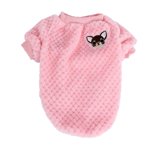 Greeniant Ropa para perros Disfraces Estilo simple Suéter multicolor para mascotas Cachorros Camisa Suavidad Mantener caliente Cachorro Chaleco Café L Ropa para mascotas Rosado L Greeniant PT003805-23B