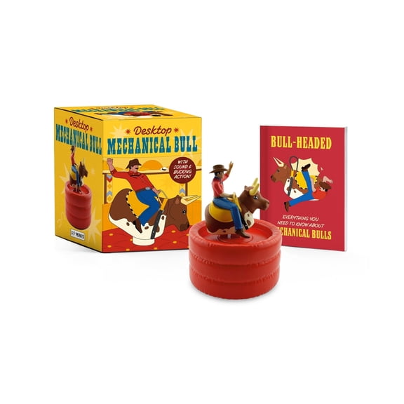 Rp Minis Desktop Mechanical Bull: With Sound & Bucking Action!, (Paperback)