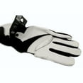 thumbnail image 5 of EXO Pro Leather Mechanics Gloves, Single Layer, Neoprene, Full Finger, Black/White, XL (10), 1 Pair, 5 of 9