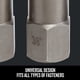 thumbnail image 4 of Juego de extractores de tornillos CRAFTSMAN CMAT136, 6 piezas, 4 of 7