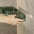 thumbnail image 3 of Guardoinrt Acrylic Easy Installation Self Adhesive Shower Shelf No Damage To Wall Waterproof And Rust Proof pink, 3 of 6
