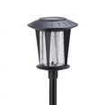 thumbnail image 2 of Living Accents 3908399 Black Solar Powered LED Pathway Light, Pack of 9, 2 of 4