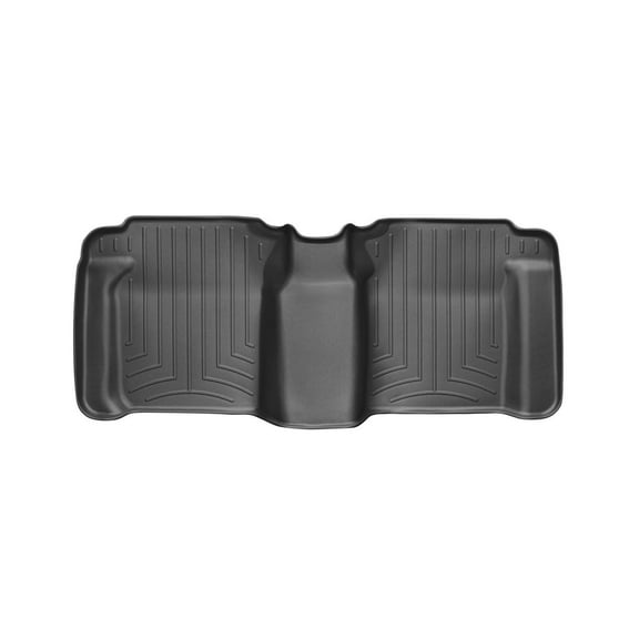 WeatherTech Custom Fit FloorLiners compatible with 2009-2013 Honda Fit - 2nd Row, Black