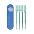 thumbnail image 1 of 2-in-1 Nasal Hair Cutter Double Sided Nose Hair Knife Nostril Hair Remover Tool 360° Rotating Nose Hair Cutter , Manual Nose Hair Cutter With Ear Spoon Buy 2 Save 10%, 1 of 3