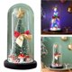 thumbnail image 5 of Lámpara De Mesa De Árbol De Navidad Exquisita Decoración De Cúpula De Cristal De Navidad Adorno De Escritorio De Árbol De Navidad Alimentado Por Batería Con Luz Para Sala De Estar Dormitorio Noticed HA014720-00, 5 of 7