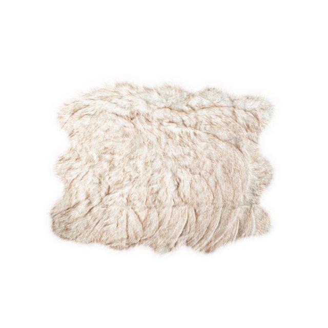 Luxe Gordon Faux Sheepskin Sexto Rug | 5'x6'