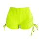 thumbnail image 3 of Pantalones cortos de yoga de cintura alta para mujer con fruncido en el trasero y efecto lifting. Leggings deportivos para correr. Tejido de compresión, diseño adelgazante, múltiples tallas., 3 of 3