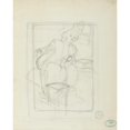thumbnail image 3 of Alphonse Mucha 12x14 Black Modern Framed Museum Art Print Titled - Sarah Bernhardt (C. 1898), 3 of 5