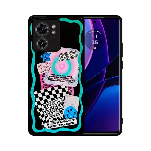 Funda de Vidrio Templado Glass Fashion para Moto Edge 40 5G