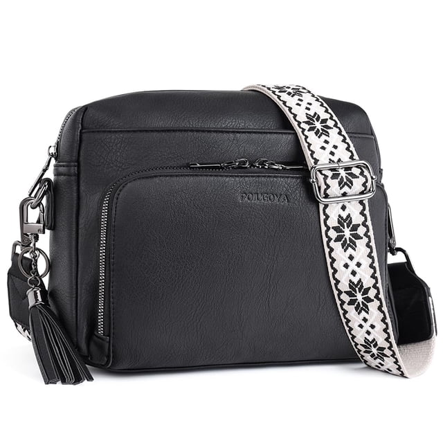 Bandolera POIUGOYA de cuero vegano de moda para mujer