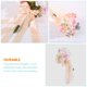 thumbnail image 5 of Ramo de novia para boda, ramo de flores artificiales, hermoso ramo de novia con flores, 5 of 7
