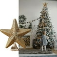 thumbnail image 1 of Xihbxyly Adorno para Árbol de Navidad, Diseño de Estrella con Cuentas, Acabado En Polvo, Elegante Decoración para Árbol, Multiusos, para Fiestas, Hogar, Oficina, Centro Comercial, Tamaño 20 Cm, 1 of 7