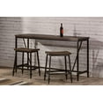 thumbnail image 3 of Hillsdale Furniture Emerson Wood Rectangle Dining Table Top in Gray Sheesham, 3 of 4