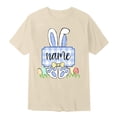 thumbnail image 5 of Toddler Easter Baseball Shirt Vintage Comfortable Blue Bunny Graphic Summer Easter Tshirt Bunny Short Sleeve Shirt for Boys Girls Kids Tees T-Shirts, 5 of 5