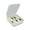 White, variant on Necvior Fly Fishing Lures Easy To Carry Fast Change Design Foam Spiders Fly For Travel