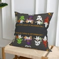 thumbnail image 5 of Halloween Throw Pillow Covers, Halloween Happy Old Man I Square Pillow Cases with Invisible Zipper for Halloween Decorations, Farmhouse Halloween Decor 16x16, 5 of 7