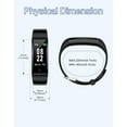 thumbnail image 6 of Fitness Tracker Non Bluetooth Fitness Watch No App No Phone Required Waterproof Pedometer Watch with Steps Calories Counter Sleep Tracker for Men Women Parents (Black), 6 of 8