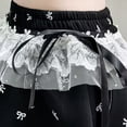thumbnail image 4 of Bixock Fall Pants for Girls High Waist Straight Leg Pants with Pockets Kids Printed Loose Casual Wide Leg Trousers Comfortable Workout Activewear Girls Clothings Size 5-6Years, 4 of 6