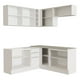 thumbnail image 3 of Cocina Integral Completa Madesa Glamy 01 Blanco 349cm, 3 of 3