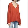 thumbnail image 3 of French Connection Womens Flossy Pullover Sweater, Orange, Small, 3 of 3