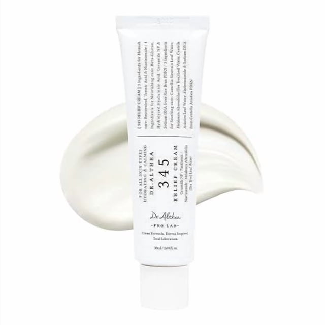 2PC Crema de alivio Dr. Althea 345 | Hidratante para la recuperación y el cuidado de imperfecciones con PDRN y niacinamida, para todo tipo de piel, 50 ml
